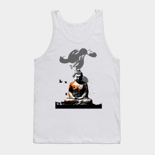 Mushin (Mental State) of Nothingness No. 1: Empty Mind Tank Top